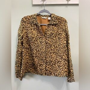 Laura Ashley Women’s Silk Blouse Size10
